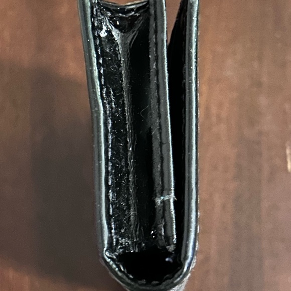 COACH y2k Black Signature Canvas Small CardHolder Wallet - Picture 4 of 11